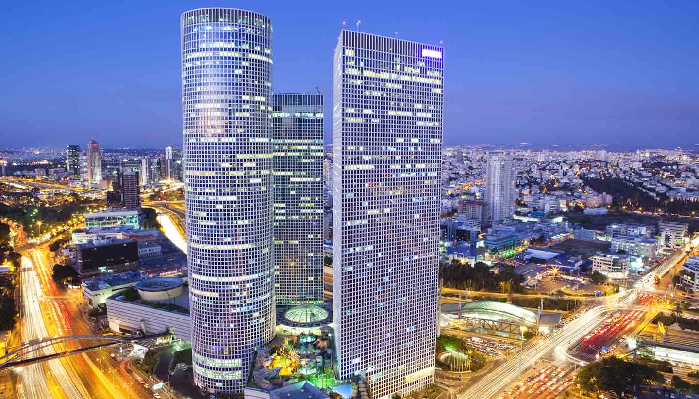 Israel - Tel Aviv at sunset, Israel